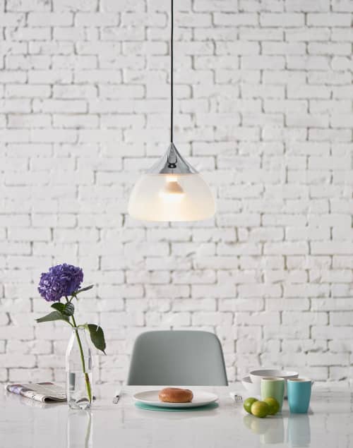 Mist Pendant L | Pendants by SEED Design USA. Item made of steel with glass