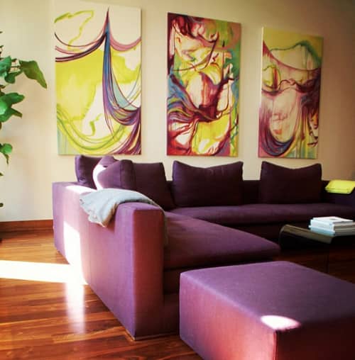 Commissioned Painting | Oil And Acrylic Painting in Paintings by Cameron Schmitz. Item made of canvas