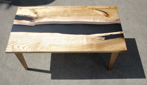 Black Copper | Dining Table in Tables by Fine Line Woodworks. Item composed of wood and metal