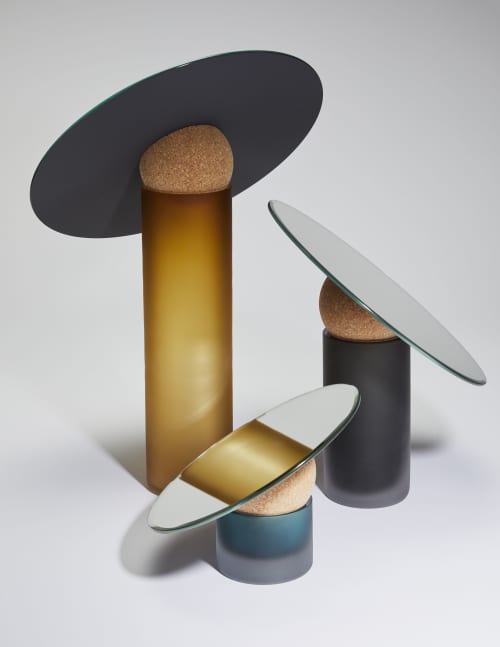 Astra 30 Table mirror | Decorative Objects by Clémence Birot