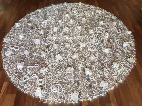 El Numero del Infinito (Infinity's Number) | Wall Sculpture in Wall Hangings by Lucia Warck-Meister. Item composed of ceramic and synthetic