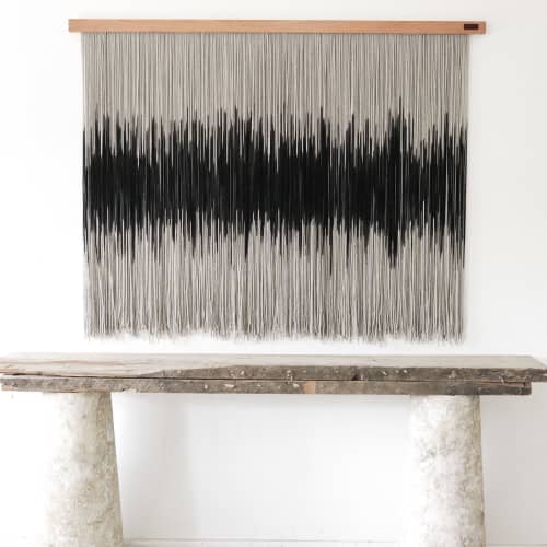Tapestry Artwork | Macrame Wall Hanging in Wall Hangings by CER Dye Design. Item composed of wool in boho or minimalism style