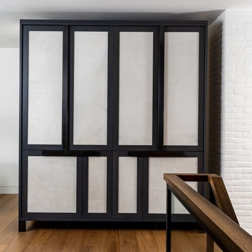 GXS Bar | Shelving in Storage by ANAZAO INC.. Item made of oak wood