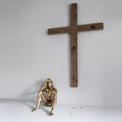 "Amen" | Sculptures by MARCANTONIO. Item made of brass