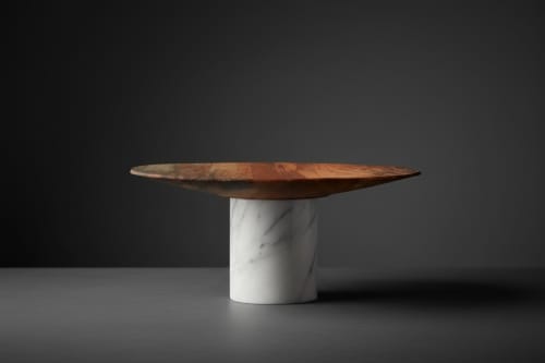 Ultra‑Flat Spalted Beech Art Plate – Hand‑Turned | Decorative Objects by Holzkunst Samuel Meisinger. Item made of wood works with art deco & rustic style