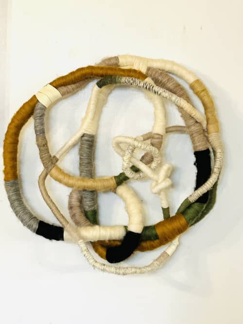 Web | Wall Sculpture in Wall Hangings by Trudy Perry. Item works with minimalism & mid century modern style