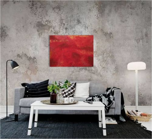 Passion | Oil And Acrylic Painting in Paintings by Elena Parau