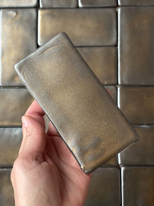 3x6 inch Standard Craftsman Field Tile | Tiles by Lea Nigel Studios. Item composed of ceramic compatible with boho and minimalism style