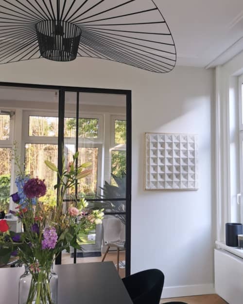 Rhythm | Wall Sculpture in Wall Hangings by Fault Lines by Matthias de Vogel. Item made of cotton