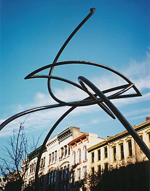 Freewheeling | Public Sculptures by Dave Caudill. Item composed of steel