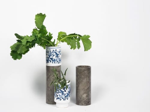 Innesto | Vase in Vases & Vessels by gumdesign. Item composed of marble compatible with contemporary style