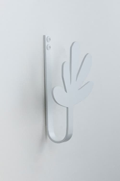 Flora - White | Wall Hook | Hardware by Upton