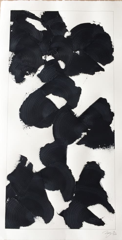 Naja Utzon Popov | Oil And Acrylic Painting in Paintings by Naja Utzon Popov. Item made of paper with synthetic