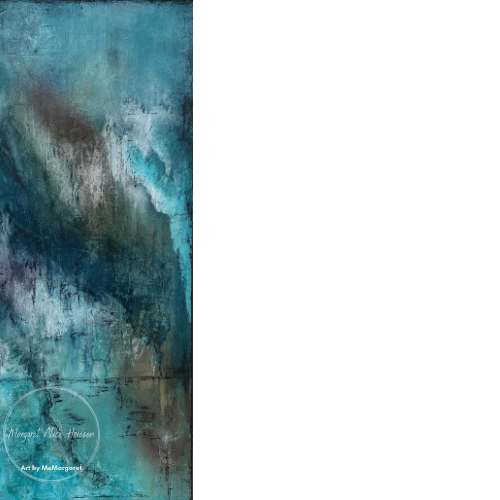 BRAVE | Oil And Acrylic Painting in Paintings by Margaret Alice Høiesen. Item composed of synthetic