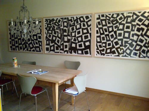 Cashmere Abstraction painting series | Oil And Acrylic Painting in Paintings by Mario M. Muller. Item composed of canvas & synthetic