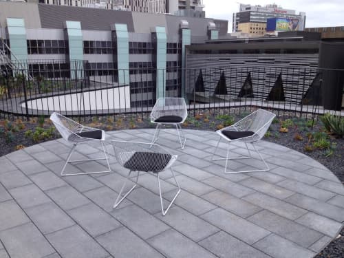 Bunny Lounge Chair | Chairs by Bend Goods | University of Technology Sydney in Ultimo. Item made of steel