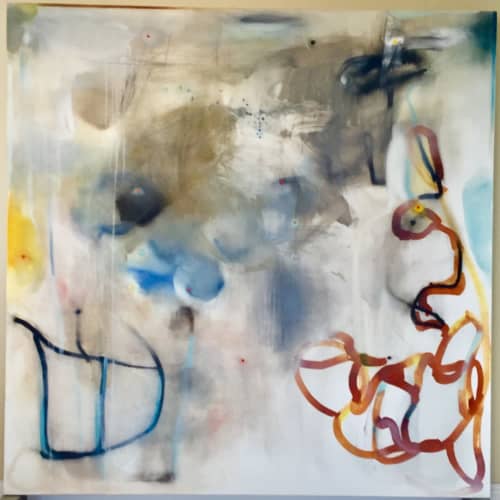 Soft Resolve c2016 | Oil And Acrylic Painting in Paintings by Anne C. Faber. Item composed of canvas & synthetic