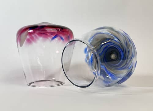 Tipsy Tumbler | Glass in Drinkware by Anchor Bend Glassworks. Item composed of glass
