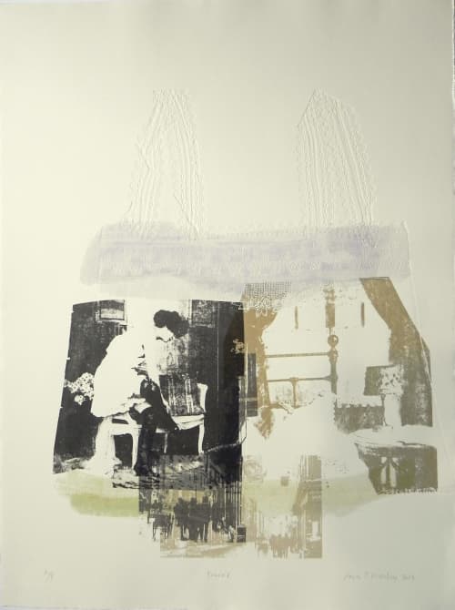 Purple Boudoir II Print from Mistress collection | Prints by Sara J Beazley. Item composed of paper