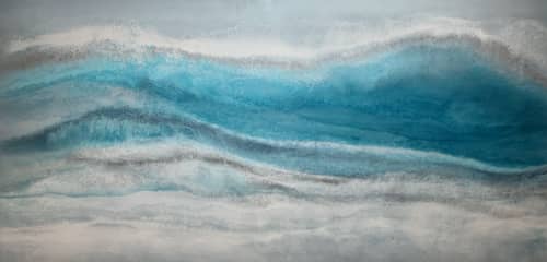 Private Collection:  Mooring in Maui | Oil And Acrylic Painting in Paintings by MELISSA RENEE fieryfordeepblue  Art & Design. Item made of wood & synthetic