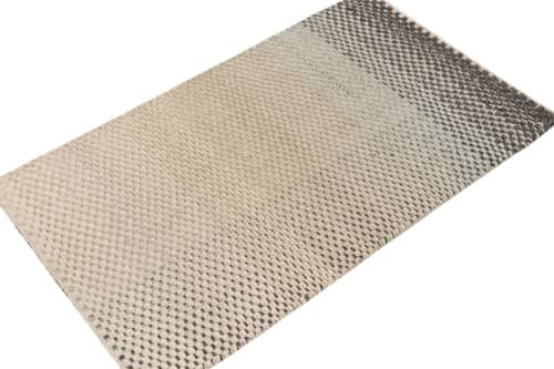 3X5 Contemporary rug in Beige, Blue & Black Gradience | Area Rug in Rugs by Rug and Kilim