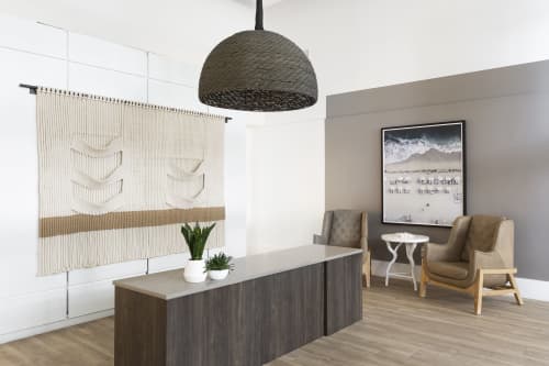 Notions | Macrame Wall Hanging in Wall Hangings by Yerbamala Designs | Solmar on Sixth Luxury Apartments in Fort Lauderdale. Item made of wood & cotton
