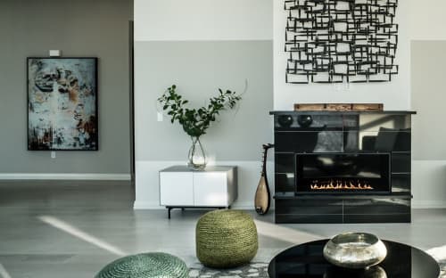 H Series | Fireplaces by European Home | Millennium Tower in Boston. Item composed of stone