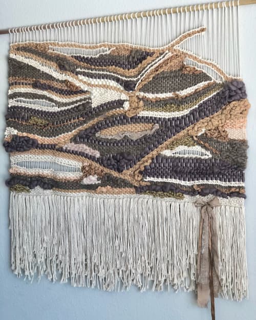 “Geo” large weaving | Macrame Wall Hanging in Wall Hangings by Ama Fiber Art