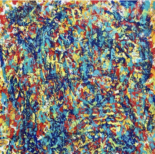 A Time for Chaos | Oil And Acrylic Painting in Paintings by Reade C Gloeckner Fine Art. Item made of paper