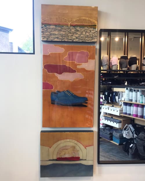 Memphis Bridge by Megan Hurdle Fine Art at lululemon, Germantown