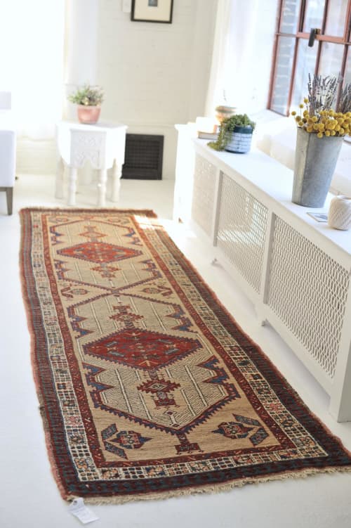 Sahara | Runner Rug in Rugs by The Loom House. Item made of fabric with fiber