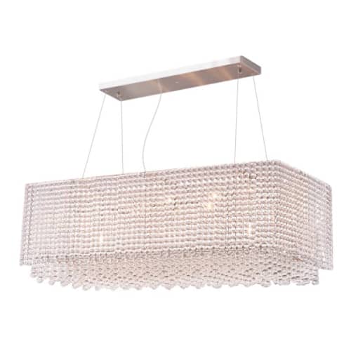 AM2800 CRYSTAL BOX | Chandeliers by alanmizrahilighting | New York in New York. Item composed of steel and glass