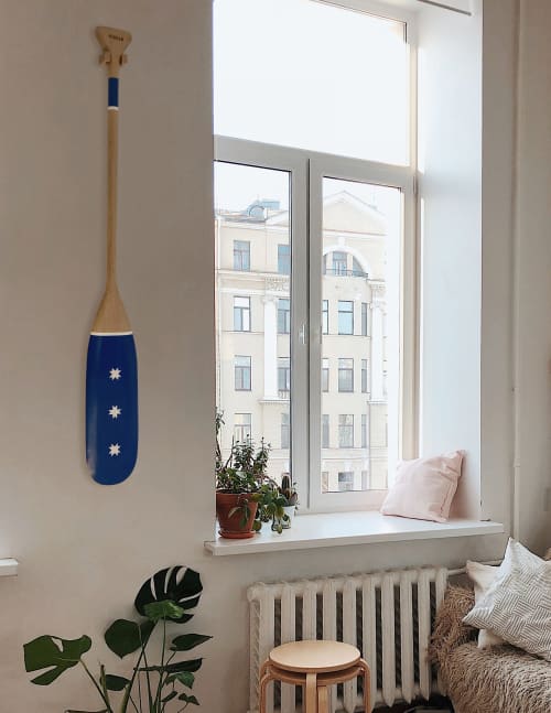 Wünelfe Star | Ornament in Decorative Objects by Hualle. Item made of wood