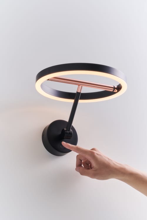 Sol Wall Sconce | Sconces by SEED Design USA. Item composed of aluminum