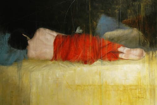 Erica Hopper "Ascension" | Oil And Acrylic Painting in Paintings by YJ Contemporary Fine Art | YJ Contemporary Fine Art in East Greenwich. Item made of canvas