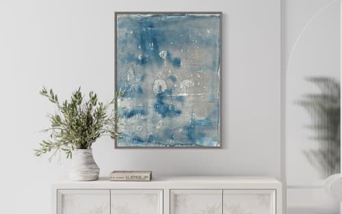 Denim Days, 4 Canvas Print | Prints by MELISSA RENEE fieryfordeepblue  Art & Design. Item made of canvas compatible with contemporary and modern style