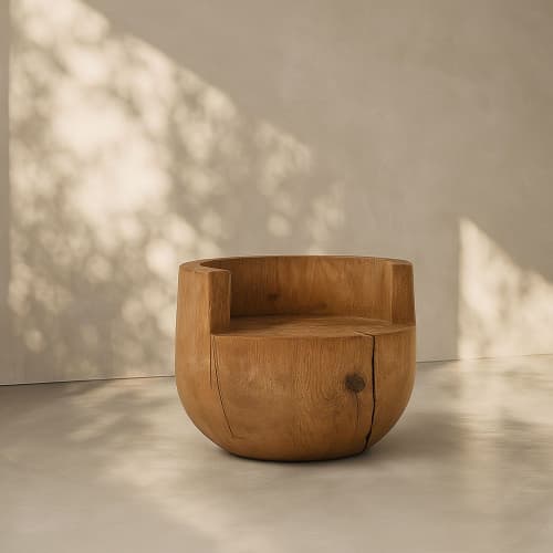 Sabino Chair | Accent Chair in Chairs by Pfeifer Studio. Item made of wood compatible with boho and minimalism style