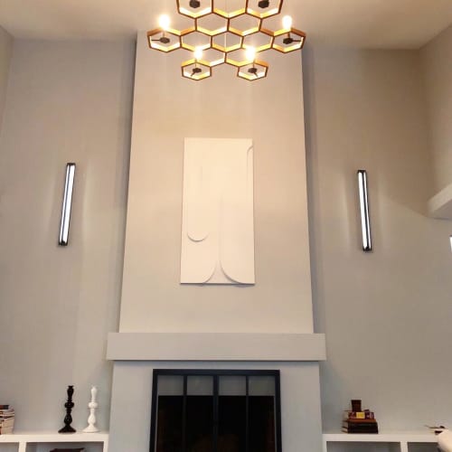 Relief Colibri | Wall Sculpture in Wall Hangings by Patrick Bonneau. Item made of synthetic