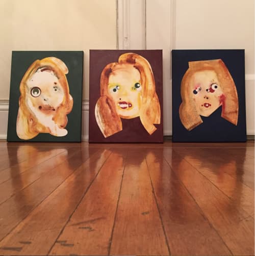 The three Mary | Paintings by Cesar Finamori