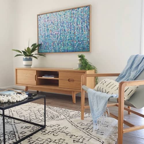 Custom Mud Cloth Cushions | Pillows by Tribe & Temple. Item composed of fiber