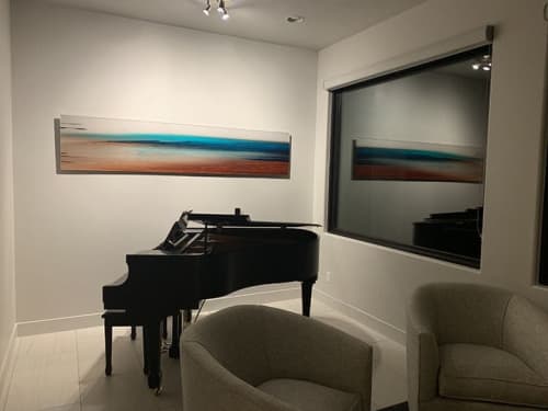 "Sand Hollow" | Prints by Pamela Nielsen Contemporary Art. Item composed of canvas and aluminum