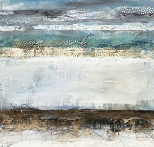 Focus | Oil And Acrylic Painting in Paintings by Deb Chaney Contemporary Abstract Artist. Item composed of canvas and synthetic