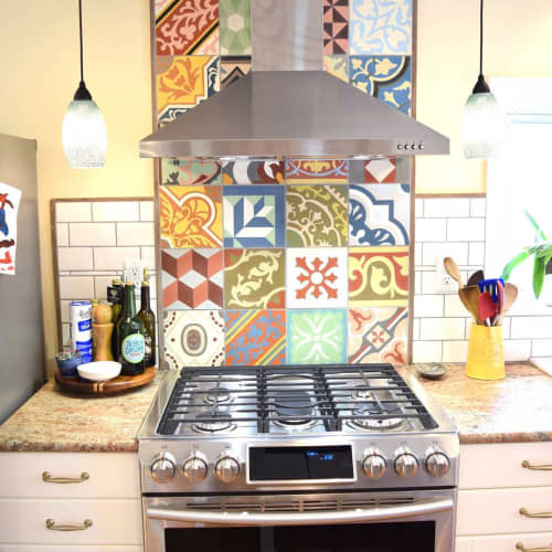 Cuban and Traditional tiles | Tiles by Avente Tile. Item made of cement