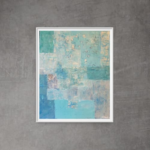 Everything Is Connected | Oil And Acrylic Painting in Paintings by Amanda Marko. Item composed of canvas and synthetic in minimalism or mid century modern style