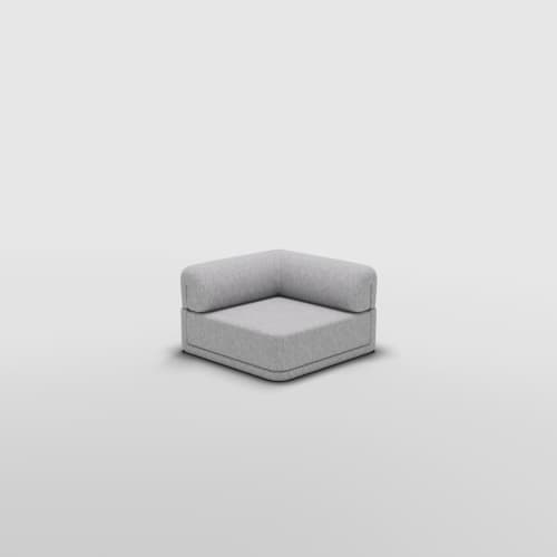 Cube Corner Seat | Couch in Couches & Sofas by Bend Goods. Item made of fabric