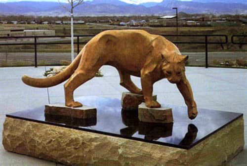 Mountain Fishing by Rosetta, NSG | Public Sculptures by JK Designs and the National Sculptors' Guild