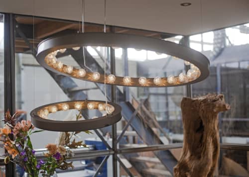 Aurora Mini | Chandeliers by JSPR. Item composed of aluminum