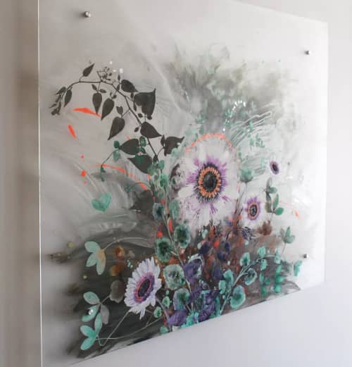 Passion Daze | Oil And Acrylic Painting in Paintings by Cara Enteles Studio