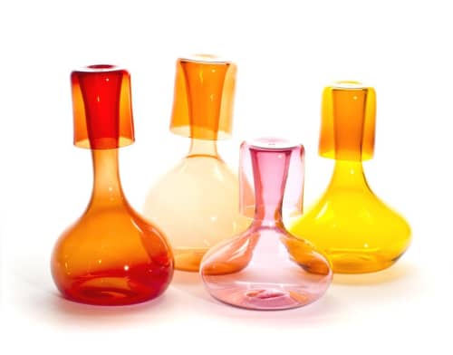 Off Pitcher + Cup | Vessels & Containers by Esque Studio. Item made of glass