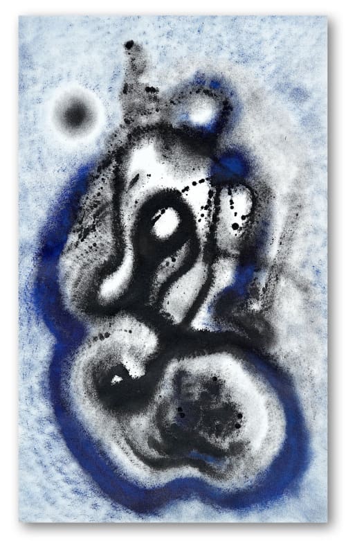 Presence | 41x25 | Large Abstracts | Oil And Acrylic Painting in Paintings by Jacob von Sternberg Large Abstracts. Item composed of canvas and synthetic